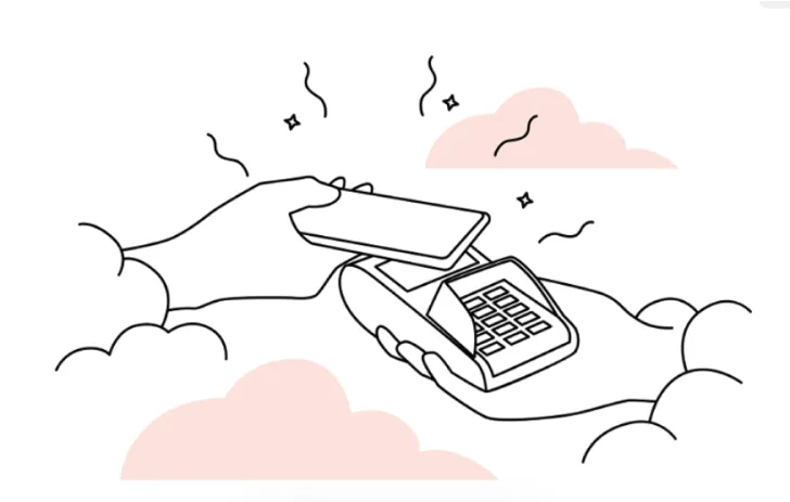 Card payment illustration